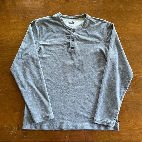 Mountain Hardwear Henley Gray men’s size M - Picture 1 of 9
